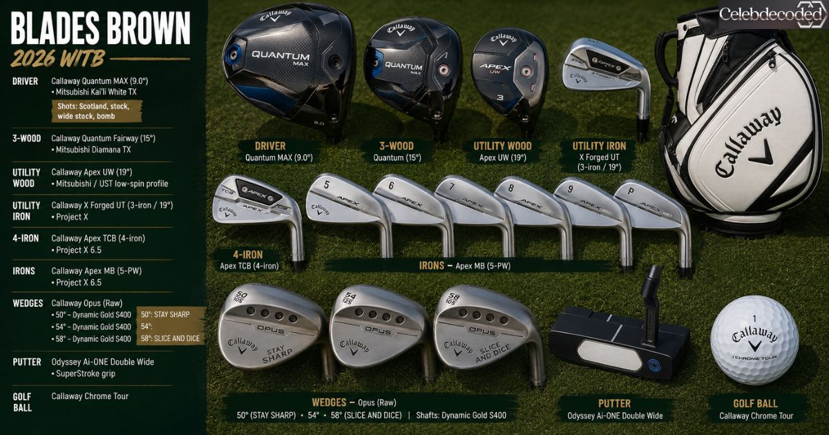 Blades Brown WITB 