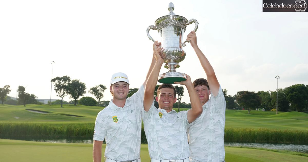 Christiaan Maas, South Africa win 2025 World Amateur Team Championship