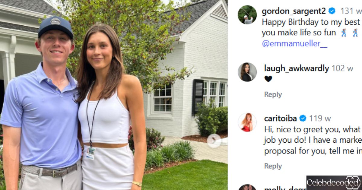 Gordon Sargent Girlfriend Emma Mueller