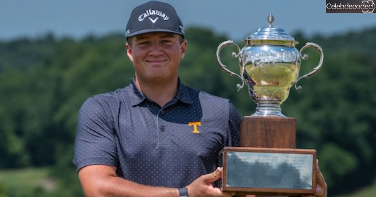 Jackson Herrington 19, owns a Masters start and a U.S. Amateur runner-up medal