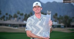 Nick Dunlap during a PGA TOUR event in 2026 after his historic rise from amateur champion to professional golf star