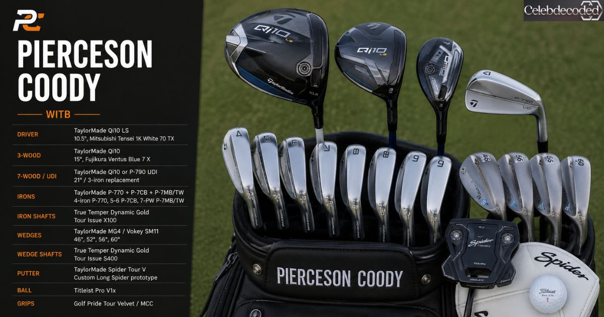 Pierceson Coody WITB 2026