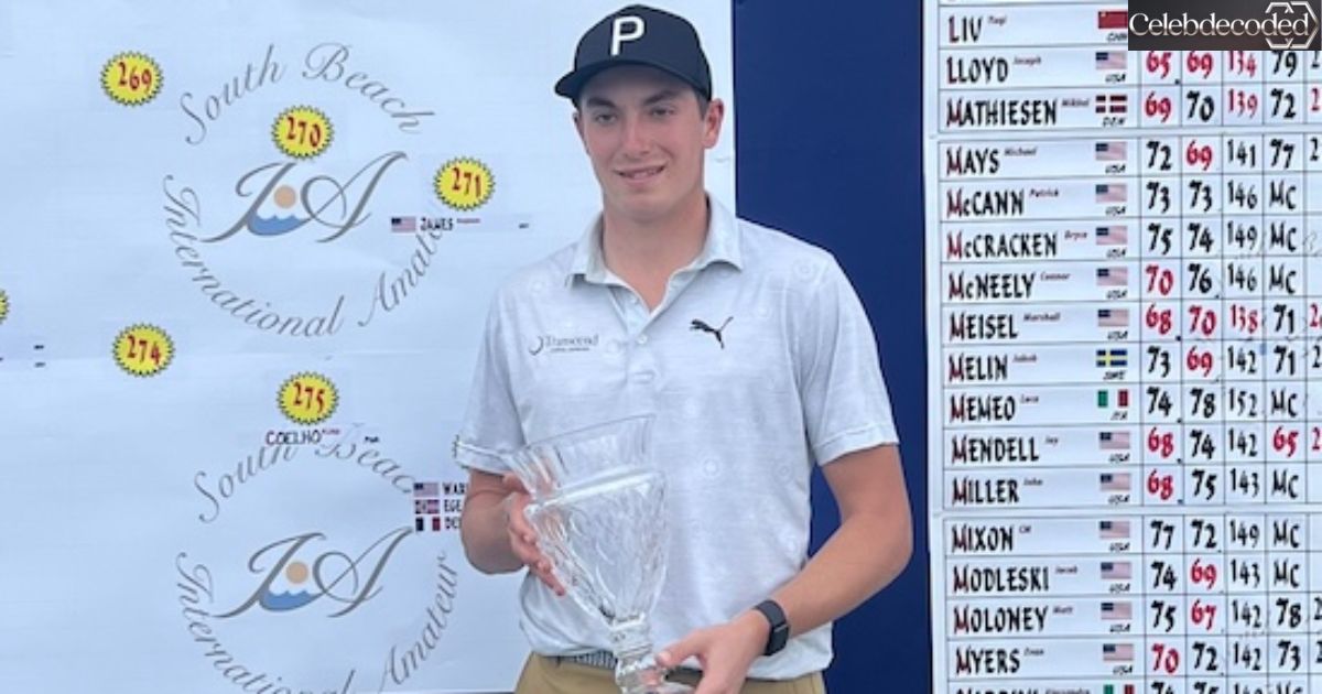 South Beach International Amateur: Ben James stays consistent to win