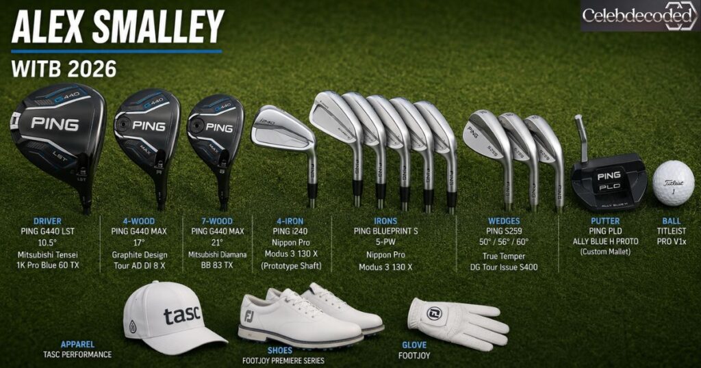 Alex Smalley WITB 2026