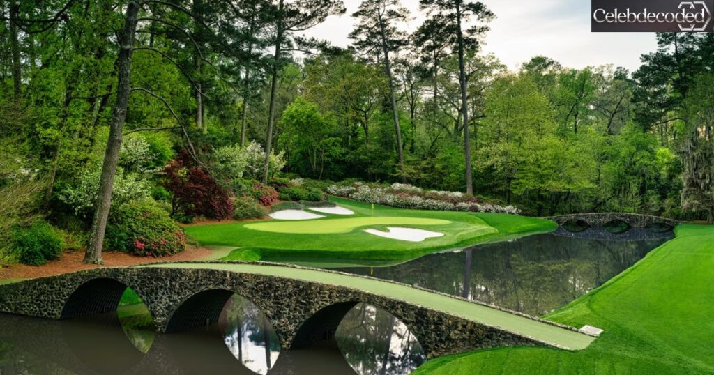 Amen Corner refers to a three-hole stretch: White Dogwood (hole no. 11), Golden Bell (hole no. 12), and Azalea (hole no. 13)