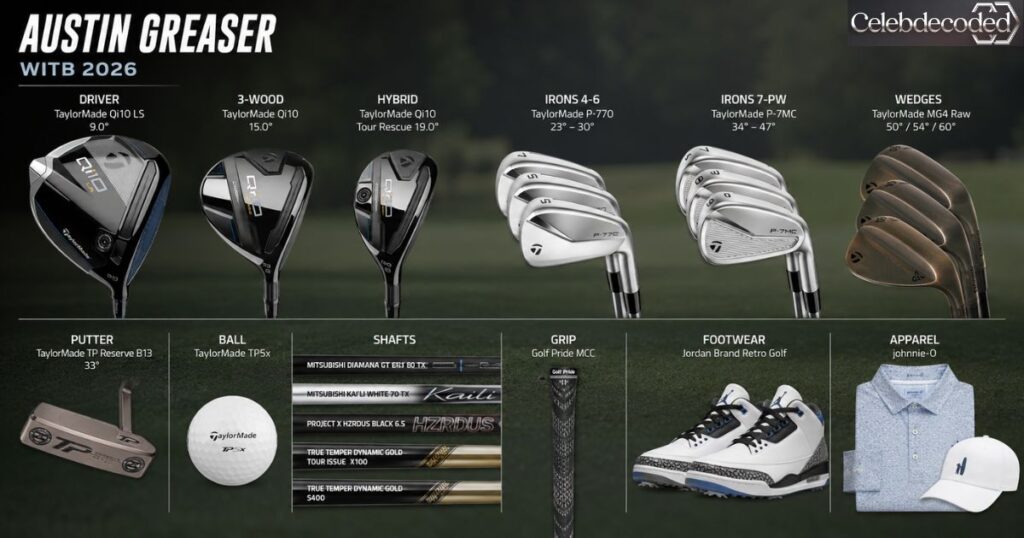 Austin Greaser WITB 2026