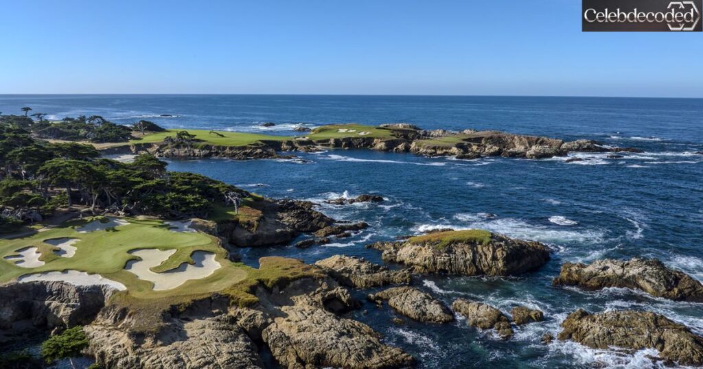 Cypress Point Club 16th Hole 233-yard, par 3 over the Pacific Ocean
