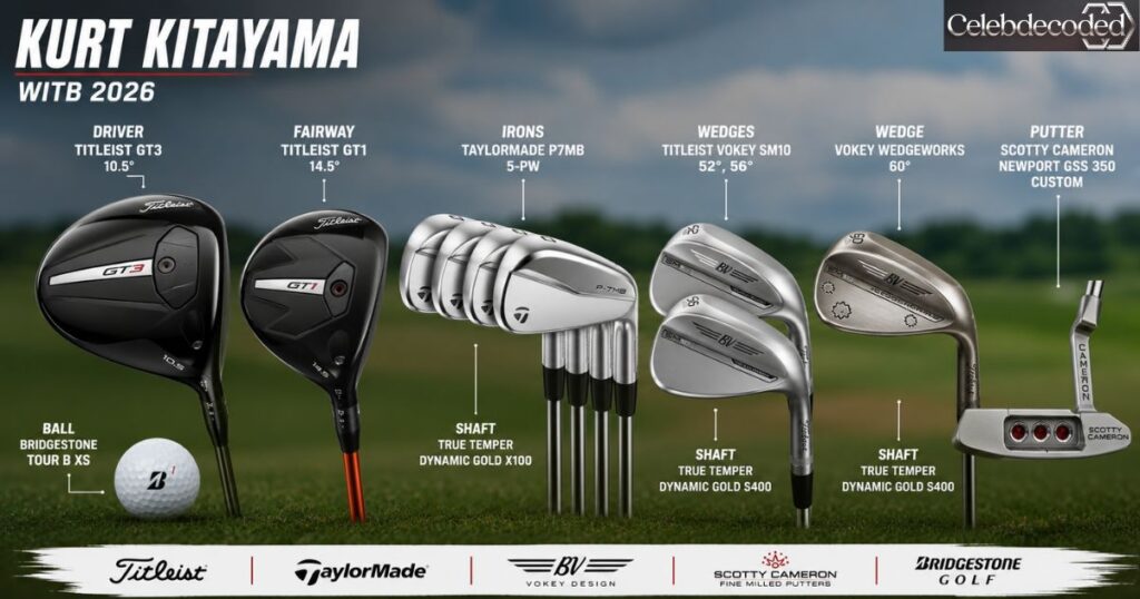 Kurt Kitayama WITB 2026