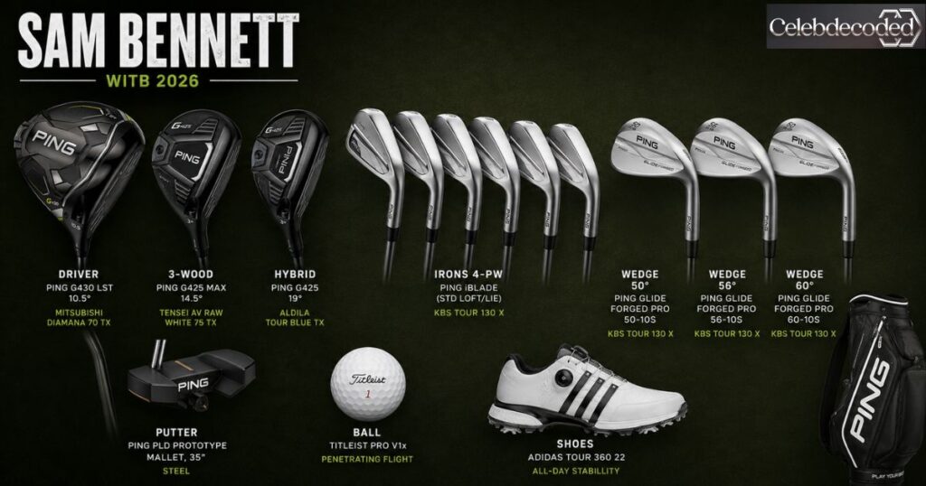 Sam Bennett WITB 2026
