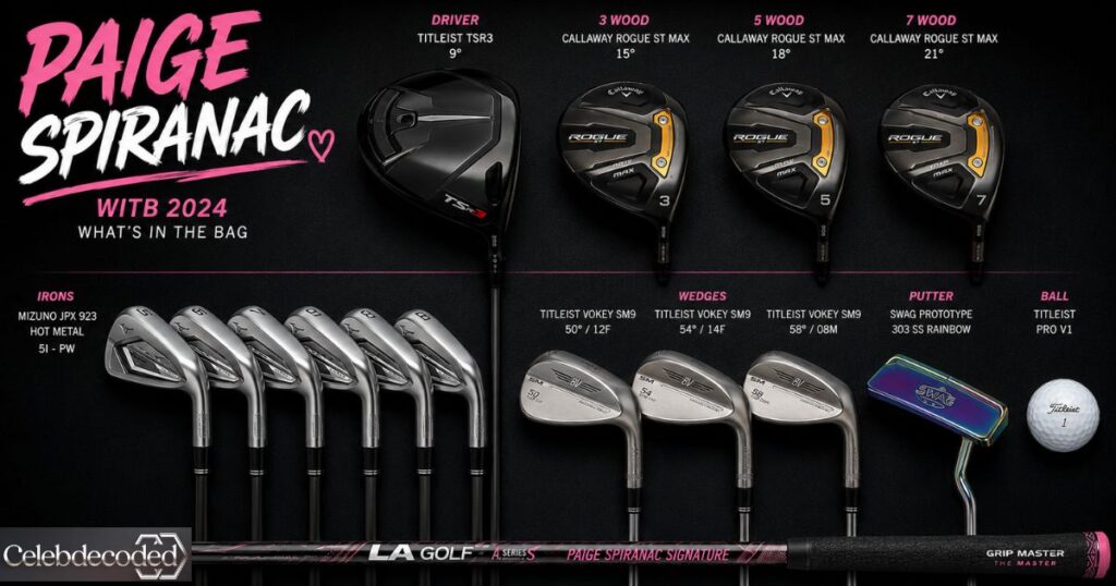 Paige Spiranac WITB 2024