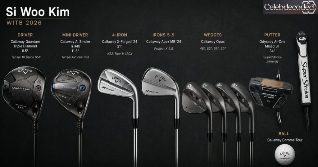 Si Woo Kim WITB 2026