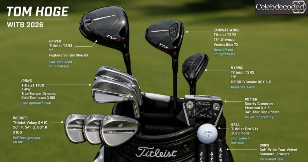 Tom Hoge WITB 2026