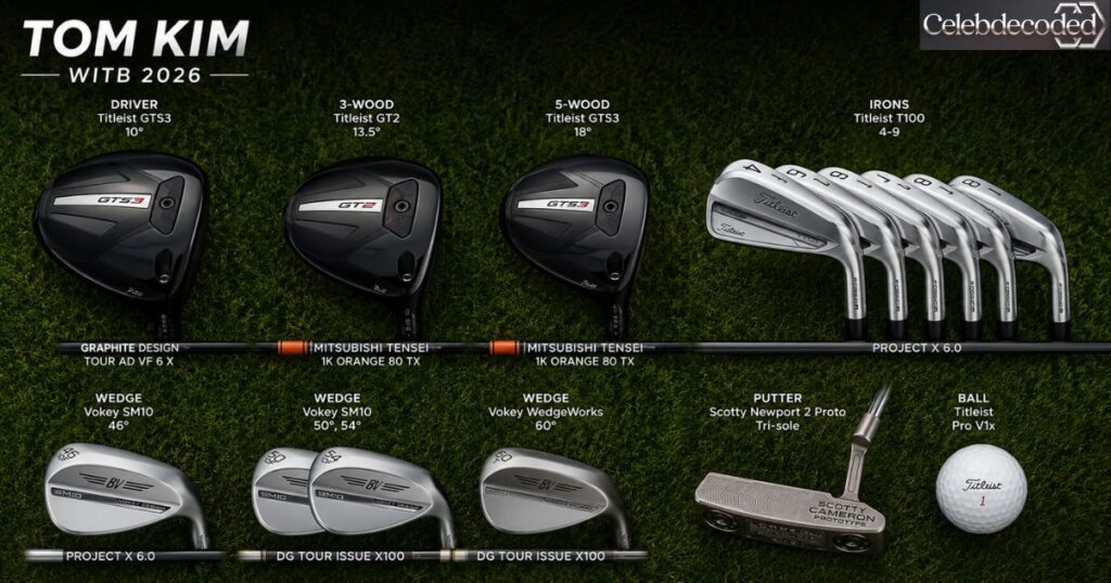 Tom Kim WITB 2026