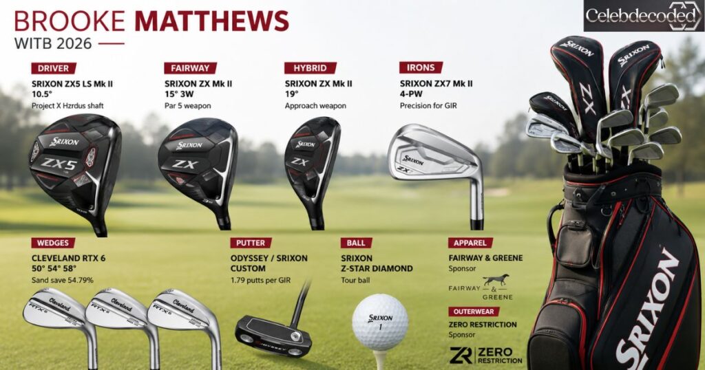 Brooke Matthews WITB 2026