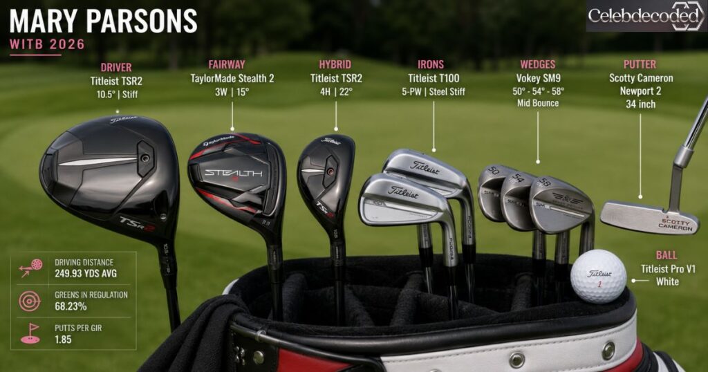 Mary Parsons WITB 2026