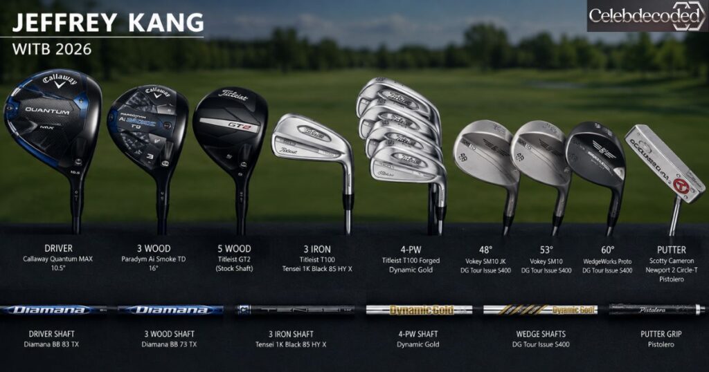 Jeffrey Kang WITB 2026