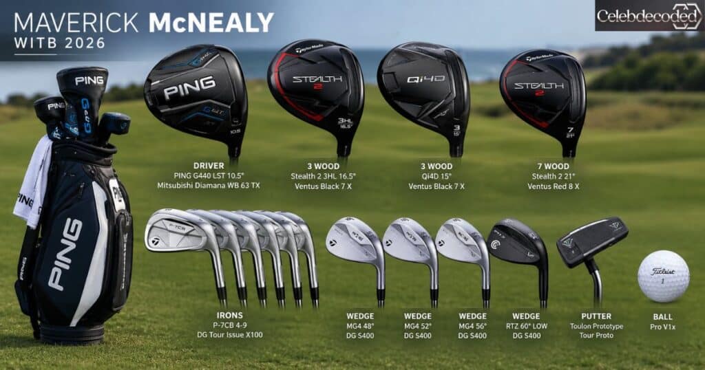 Maverick McNealy WITB 2026