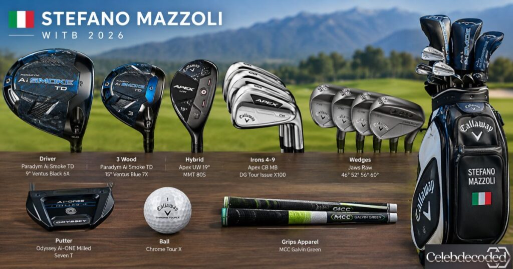Stefano Mazzoli WITB 2026