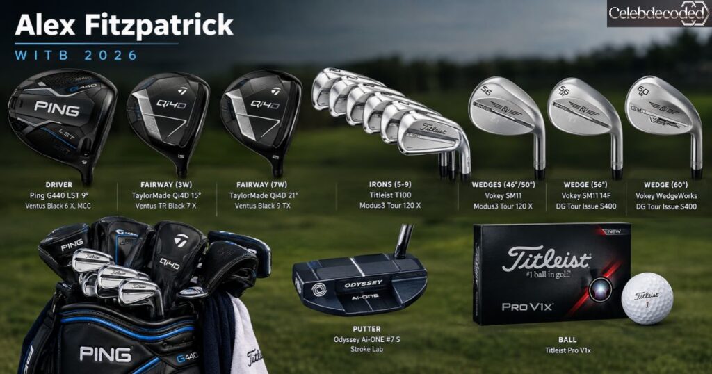 Alex Fitzpatrick WITB 2026