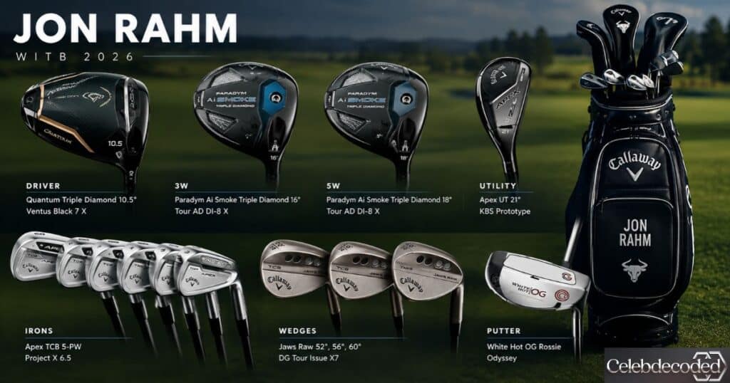 Jon Rahm WITB 2026