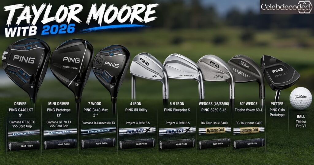 Taylor Moore WITB 2026